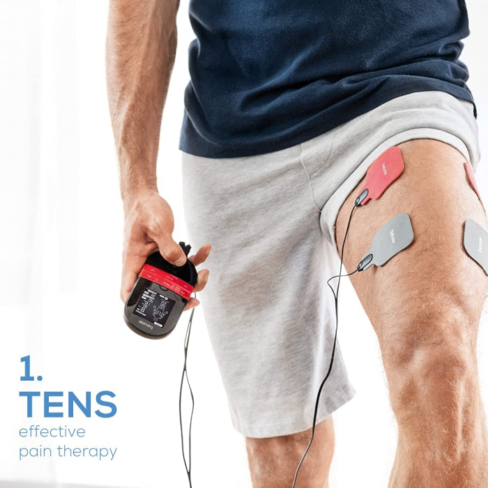 Electrostimulator muscular Beurer EM59 - (4 in 1) TENS / EMS / functie de incalzire si relaxare / masaj, baterie reincarcabila [3]
