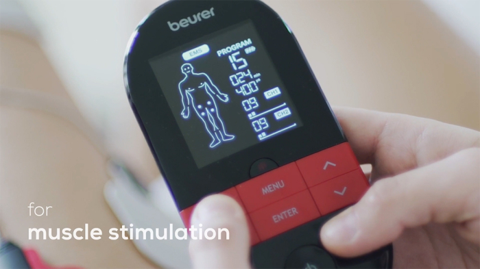 Electrostimulator muscular Beurer EM59 - (4 in 1) TENS / EMS / functie de incalzire si relaxare / masaj, baterie reincarcabila [8]