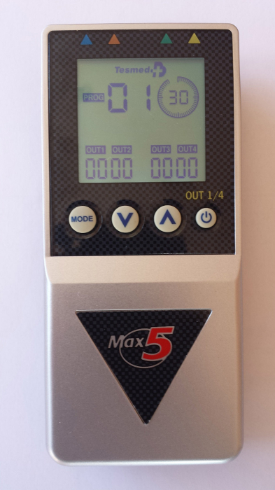Electrostimulator muscular profesional TESMED MAX 5, garantie 5 ani (contine 12 electrozi) [6]