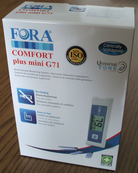 PACHET - Sistem de masurare a glicemiei FORA G71a + 50 teste + 50 ace [5]