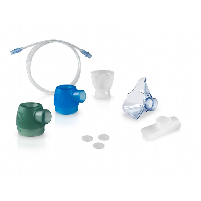 Kit accesorii nebulizator Omron DuoBaby (piese superioare, fluturas, masti, piesa gura, furtun, filtre) [3]