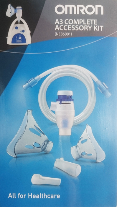 Kit accesorii pentru aerosol Omron A3 Complete (kit VVT, masti, piese nas + gura, furtun, fluturas) [2]