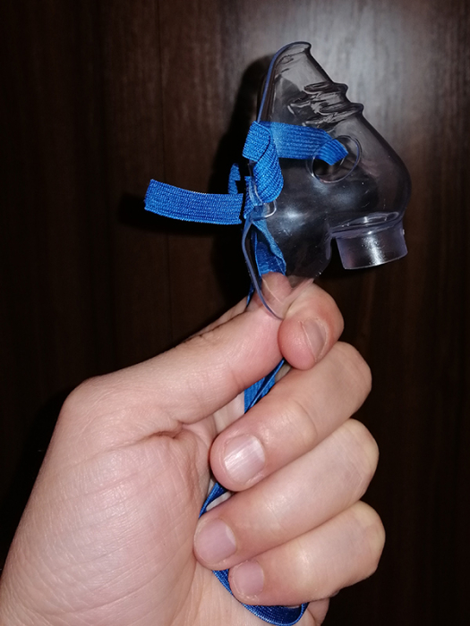Masca de sugar (nou-nascut) din PVC pentru aparate de aerosoli Omron CompAIR [2]