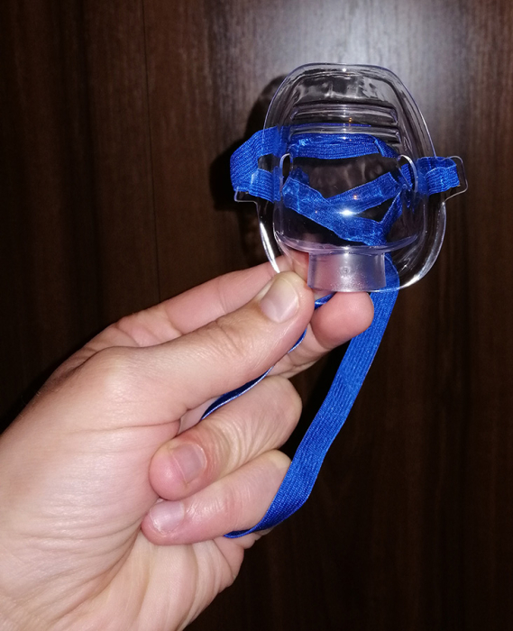 Masca de sugar (nou-nascut) din PVC pentru aparate de aerosoli Omron CompAIR [3]