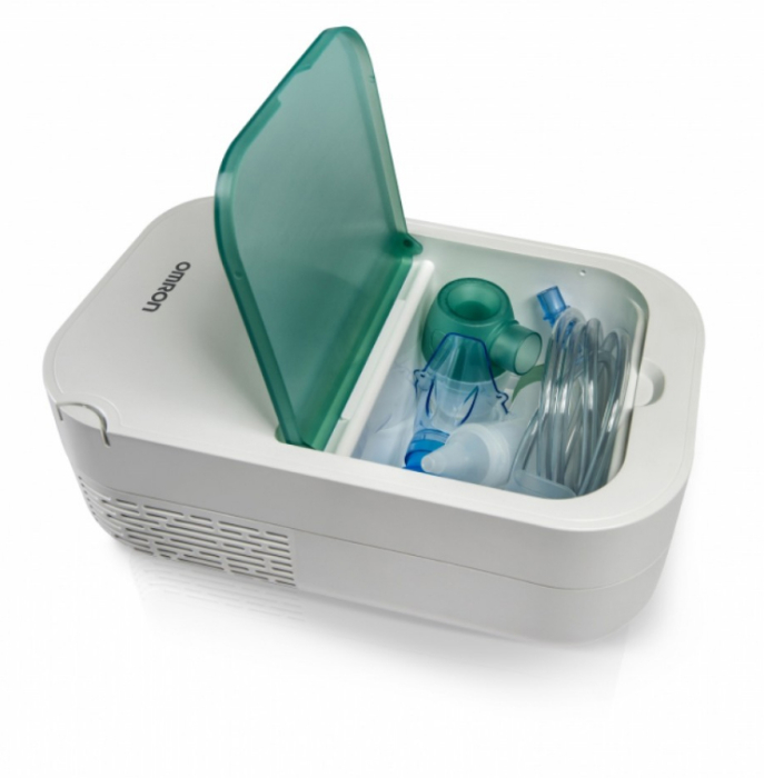 Nebulizator cu compresor si aspirator nazal Omron DuoBaby, 3 ani garantie [10]