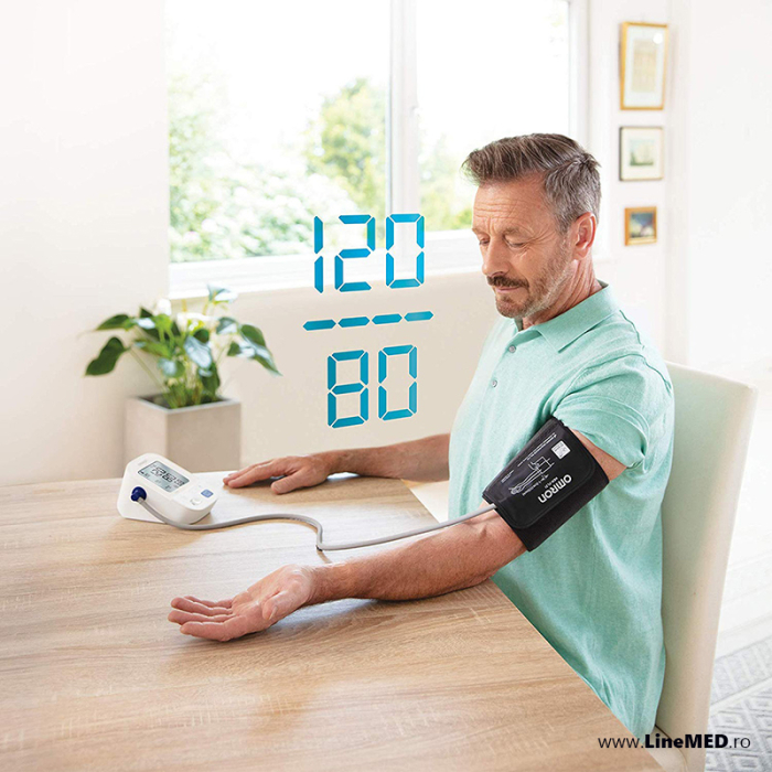OMRON M3 Comfort (HEM-7155-E) - Tensiometru de brat, manseta inteligenta Intelli Cuff, validat clinic, garantie 3 ani [5]