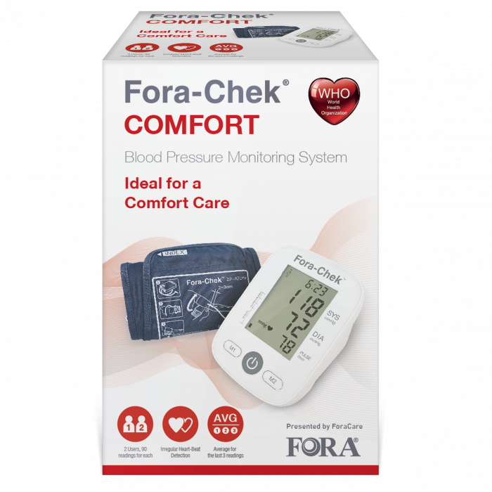 Tensiometru electronic de brat, Fora Chek Comfort LD-562, Indicatie tensiune arteriala, Detectare batai neregulate, manseta 22-42cm, validat clinic [2]