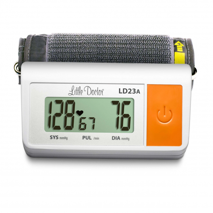 Tensiometru electronic de brat Little Doctor LD 23A, manseta 25-36 cm, adaptor priza inclus algoritm Fuzzy [3]
