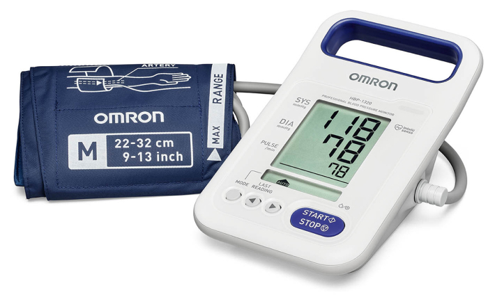 Tensiometru profesional portabil OMRON HBP-1320, cu acumulator, validat clinic [2]
