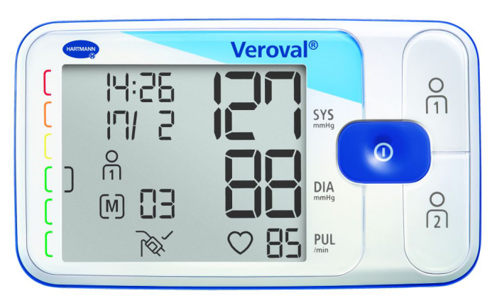 Veroval - Tensiometru de brat validat clinic, 5 ani garantie, manseta 22-42 cm, transfer date [2]
