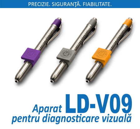 Diagnosticare vizuala - Aparat cu fascicul luminos Little Doctor LD V09 pentru diagnosticarea afectiunilor urechii, nasului, faringelui, laringelui, mucoaselor.