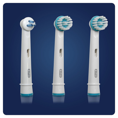 Rezerve Braun Oral-B - Capete periaj Braun Oral-B Ortho Care Essentials, 3 buc (1 Interspace, 2 Ortho)