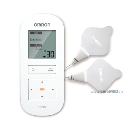 Electrostimulator muscular Omron HeatTens, TENS + HEAT (terapie prin caldura), baterie reincarcabila, pentru ameliorarea durerilor articulare si musculare [3]