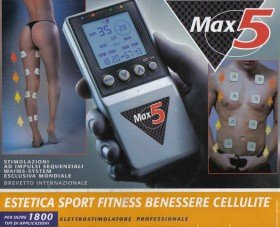 Electrostimulator muscular profesional TESMED MAX 5, garantie 5 ani (contine 12 electrozi) [4]