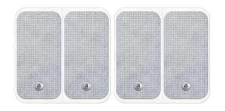 Electrozi (paduri) MARI pentru electrostimulatoare musculare Beurer EM80, EM41, EM49 - 4 buc, compatibili Sanitas [1]