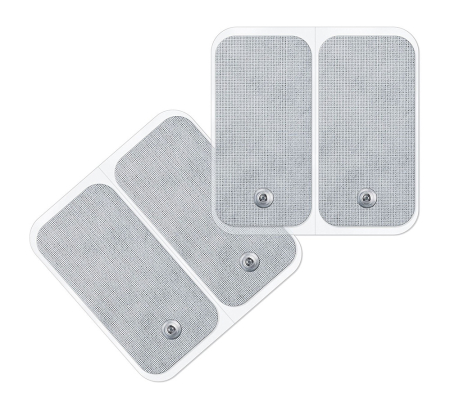 Electrozi (paduri) MARI pentru electrostimulatoare musculare Beurer EM80, EM41, EM49 - 4 buc, compatibili Sanitas [2]