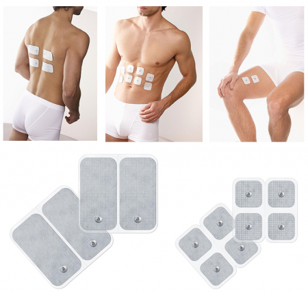Electrozi (paduri) pentru electrostimulatoare musculare Beurer - 12 buc, compatibili Sanitas