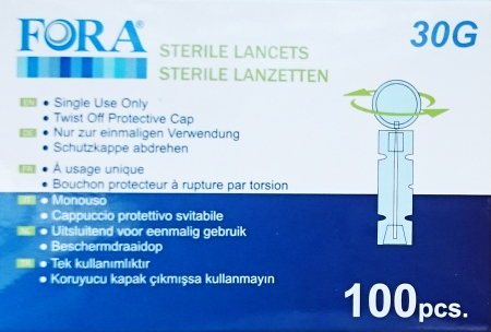 Lancete (Ace) sterile pentru glucometre, 50 buc [1]