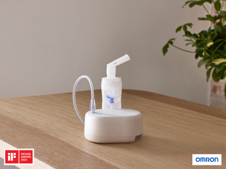 Aparate aerosoli cu compresor - Nebulizator cu compresor Omron CompAir C810, ultra compact cu greutate redusa