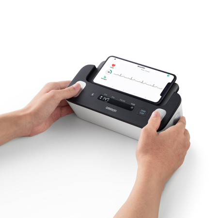Omron Complete - Tensiometru automat pentru brat + EKG / ECG (electrocardiograma), validat clinic, functie AFIB, fabricat in Japonia [7]