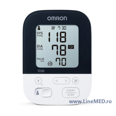 OMRON M400 Intelli IT - Tensiometru de brat, manseta inteligenta Intelli Cuff, transfer date Omron Connect, validat clinic, garantie 3 ani - Copie [1]
