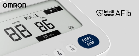 OMRON X3 Comfort AFib, tensiometru pentru braț, validat clinic, manșetă Intelli Wrap (22-42 cm), detectare fibrilație atrială [4]