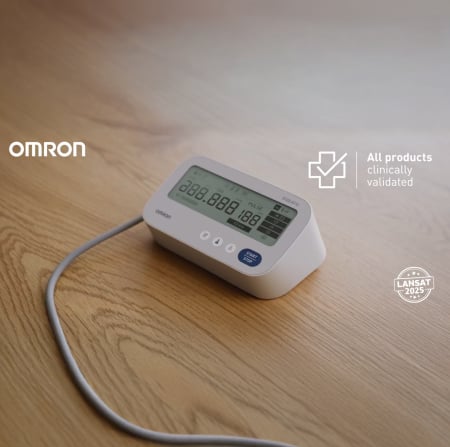 Tensiometre de brat - OMRON X3 Comfort AFib, tensiometru pentru braț, validat clinic, manșetă Intelli Wrap (22-42 cm), detectare fibrilație atrială