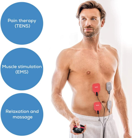 Paduri cu gel (electrozi autoadezivi) pentru electrostimulator muscular Beurer EM59 si EM89 - 8 buc [1]