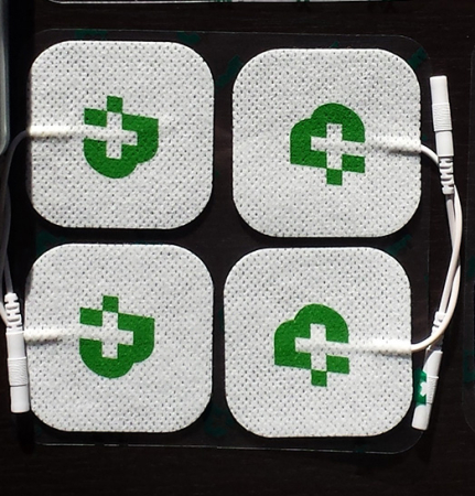 Set paduri Electrostimulator Tesmed Max 5 - 4 bucati 50 x 50 mm, compatibili cu Medisana TDP