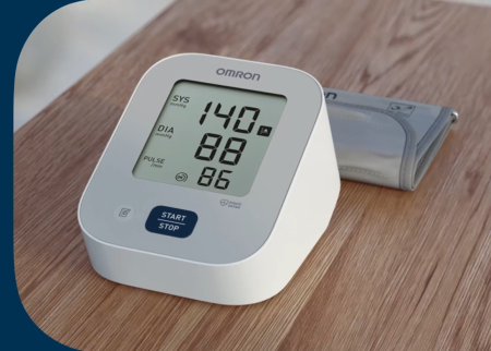 Tensiometru automat pentru brat Omron X2 Essential, tehnologie Intellisense, validat clinic, detectare puls neregulat [1]