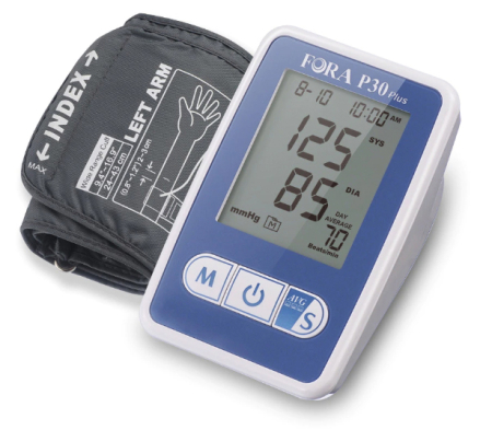 Tensiometru electronic de brat FORA ACTIVE plus (P30 Plus), validat clinic [1]
