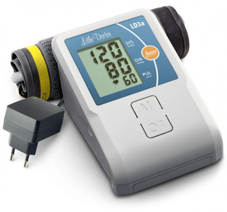 Tensiometre de brat - Tensiometru electronic de brat Little Doctor LD 3A, adaptor inclus, manseta 25 – 36 cm, Glucometru Fora G71 (CADOU)