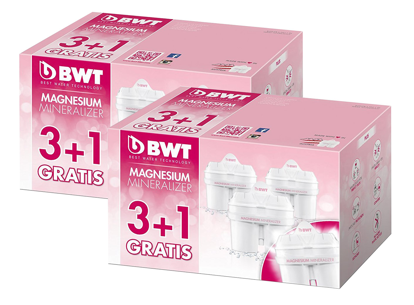 Filtre Gerra aigua BWT Gourmet Mg2 120 lt. - Compatible BRITA