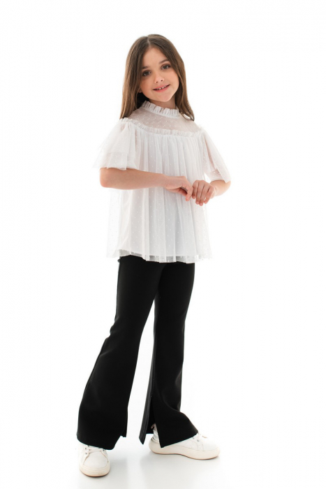 Bluza alba fete Kim [2]