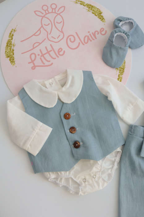 Costum baietel botez Theodore [5]
