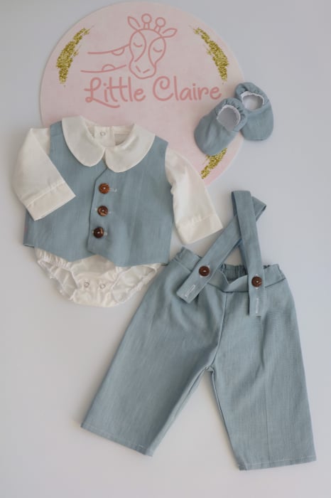 Costum baietel botez Theodore [6]