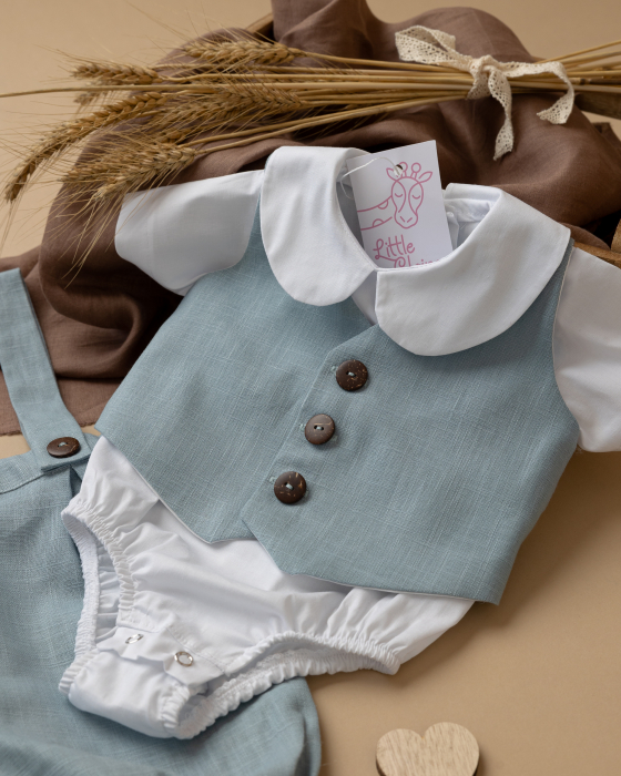 Costum baietel botez Theodore [3]