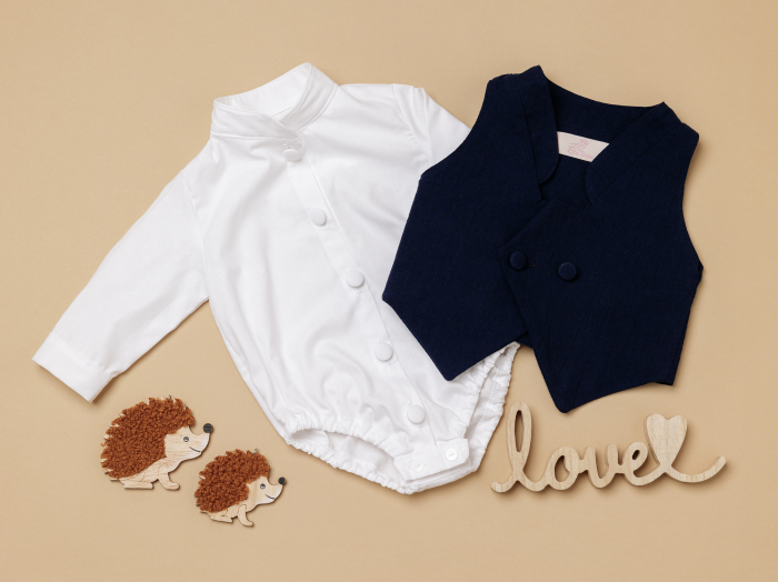 Costumas botez baietel Anton by Little Claire [2]