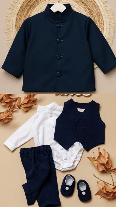 Costumas botez baietel Anton by Little Claire [1]