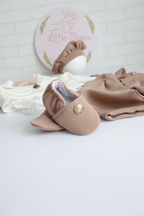 Costumas botez baietel Carol 6 piese [4]