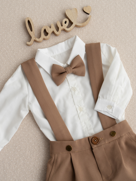 Costumas botez baietel Carol 6 piese [11]