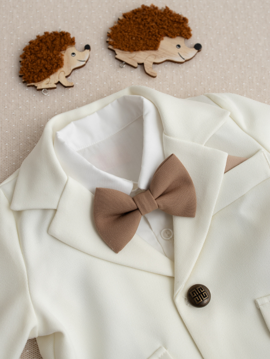 Costumas botez baietel Carol 6 piese [10]