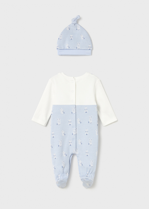 Costumas bebe baietel Blue Bunny [3]