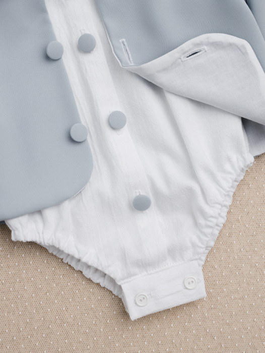 Costumas botez 2 piese Emile- materiale premium [5]