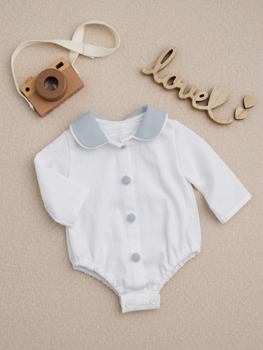 Costumas botez 2 piese Emile- materiale premium [9]