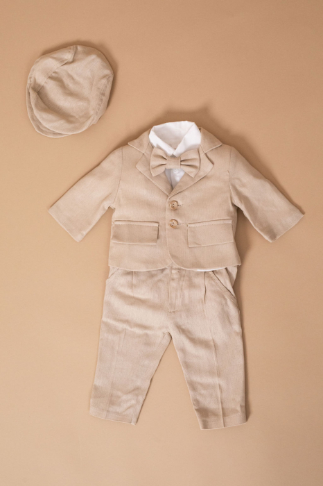 Costumas baietel botez Arthur by Little Claire [5]