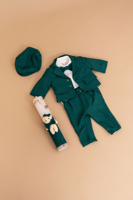Costumas botez baietel Cezar by Little Claire [5]