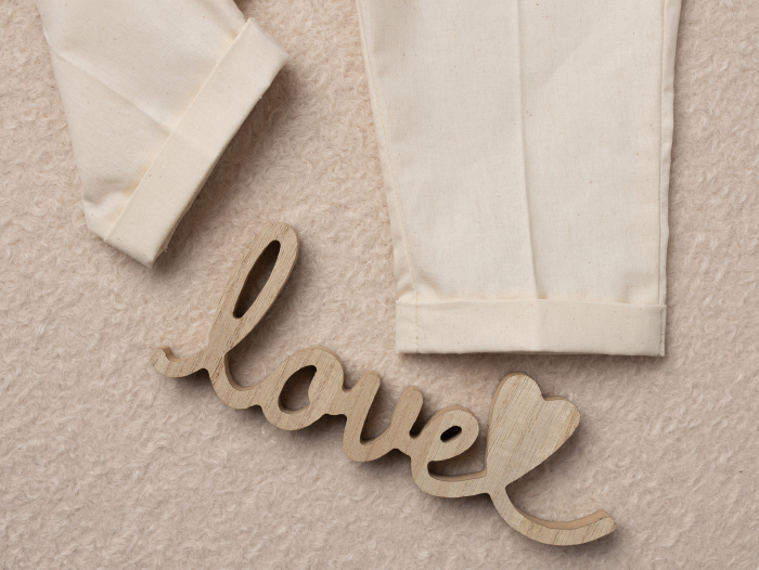 Costumas botez baietel Elias cu materiale premium [5]