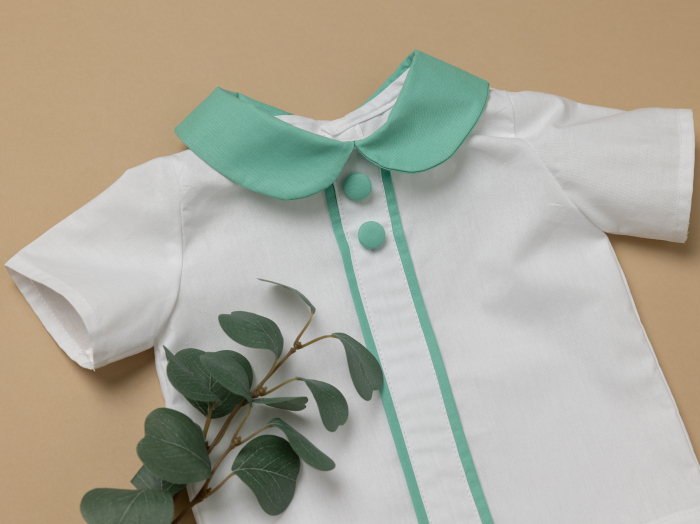 Costumas botez baietel Octavian by Little Claire [3]