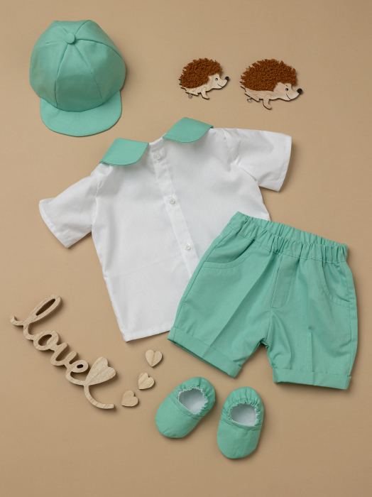 Costumas botez baietel Octavian by Little Claire [2]